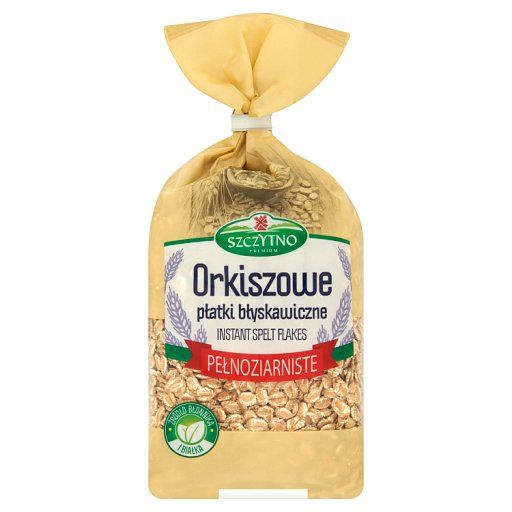 Szczytno Premium Orkiszowe płatki błyskawiczne 400 g