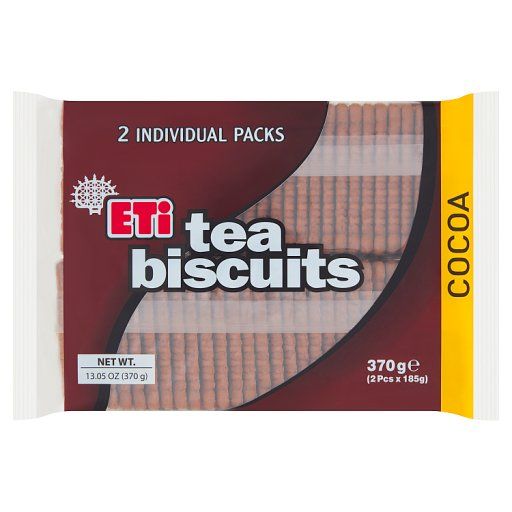 Tea Biscuits Herbatniki kakaowe 370 g (2 x 185 g)