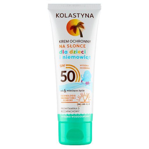 Kolastyna Krem ochronny na słońce dla dzieci i niemowląt SPF 50 75 ml