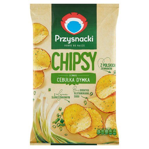 Przysnacki Chipsy o smaku cebulka dymka 135 g