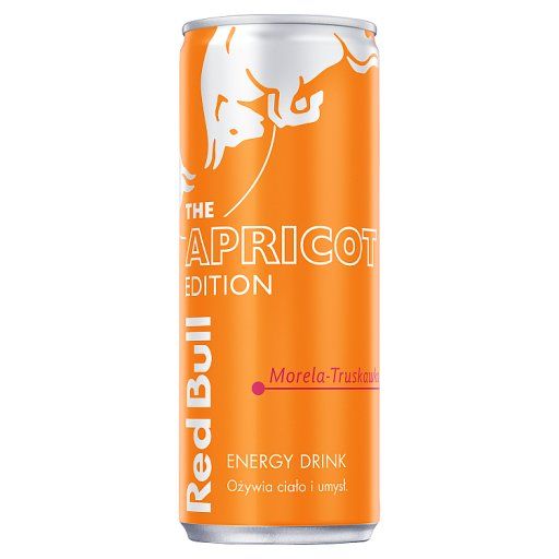 Red Bull Napój energetyczny morela-truskawka 250 ml