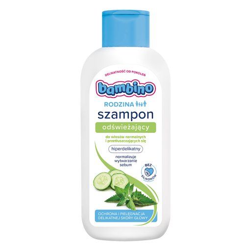 Bambino Rodzina Szampon odświeżający 400 ml