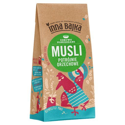 Inna Bajka Musli potrójnie orzechowe 250 g