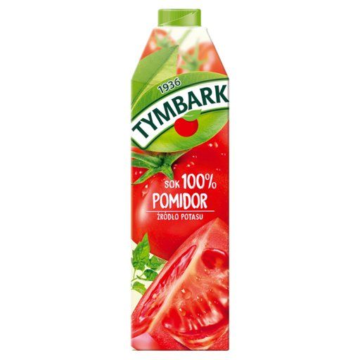 Tymbark Sok 100 % pomidor 1 l