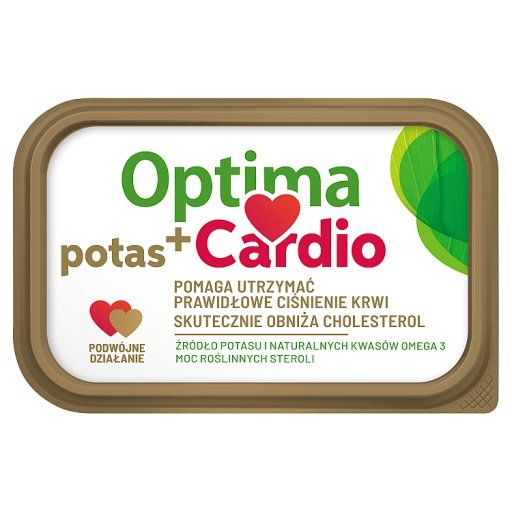 Optima Cardio Tłuszcz roślinny do smarowania +potas 400 g