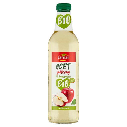 Jamar Ocet jabłkowy bio 6 % kwasowości 500 ml