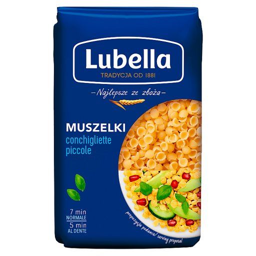 Lubella Makaron muszelki 400 g