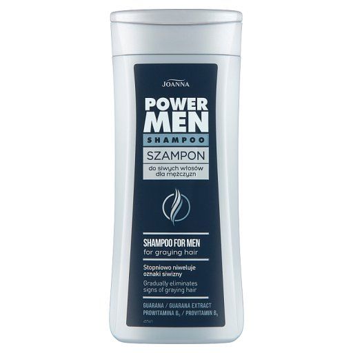 Joanna Power Men Szampon do siwych włosów dla mężczyzn 200 ml