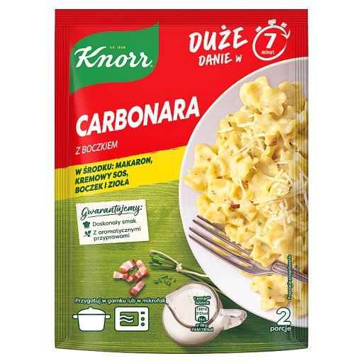 Knorr Carbonara z boczkiem 153 g