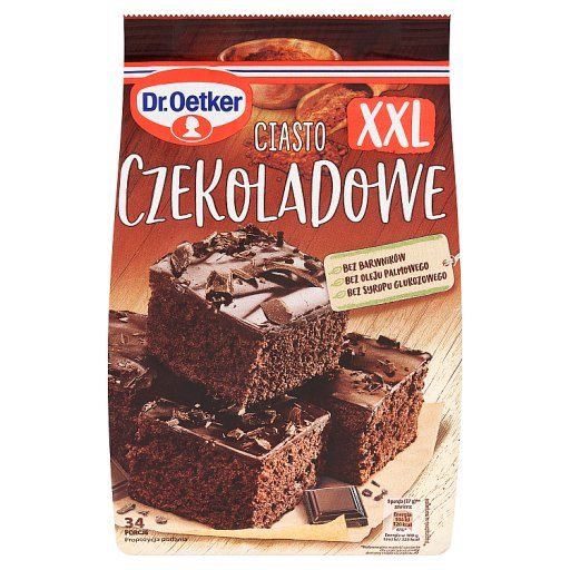 Dr. Oetker Ciasto czekoladowe XXL 671 g