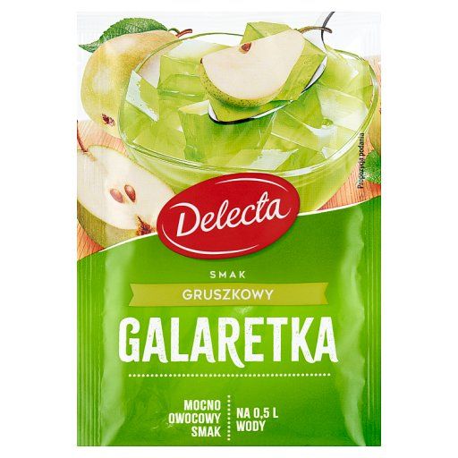 Delecta Galaretka smak gruszkowy 70 g