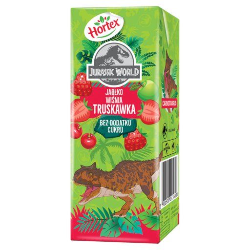 Hortex Leon i Przyjaciele Napój wieloowocowy jabłko wiśnia truskawka 200 ml
