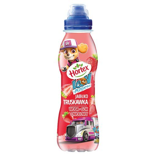 Hortex Leon i Przyjaciele Napój owocowy truskawka 400 ml