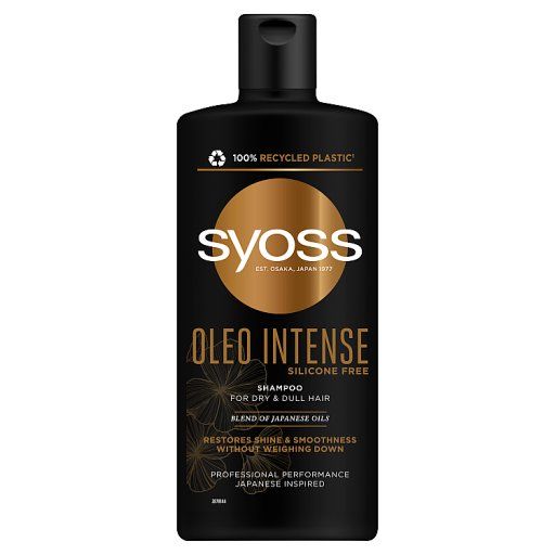 Syoss Intense Oleo Szampon do włosów suchych i matowych 440 ml