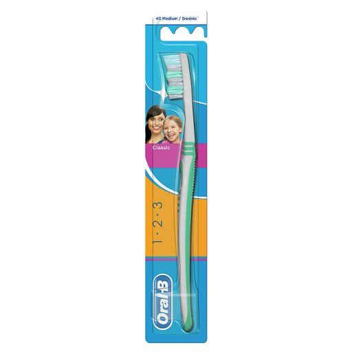 Oral-B 123 Classic Care Manualna szczoteczka do zębów