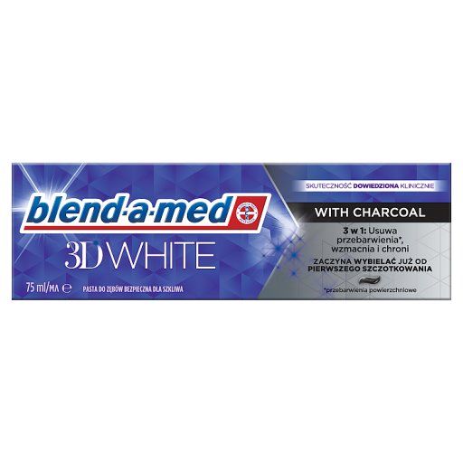 Blend-a-med 3D White Charcoal Pasta do zębów 75ml