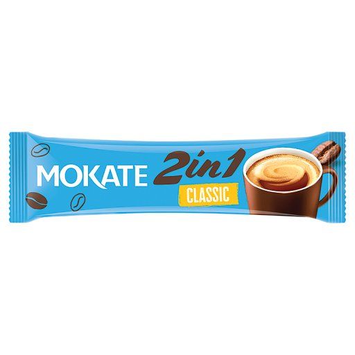 Mokate 2in1 Classic Rozpuszczalny napój kawowy w proszku 8 g