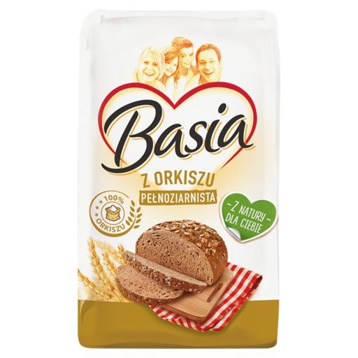 Basia Mąka z orkiszu pełnoziarnista 900 g
