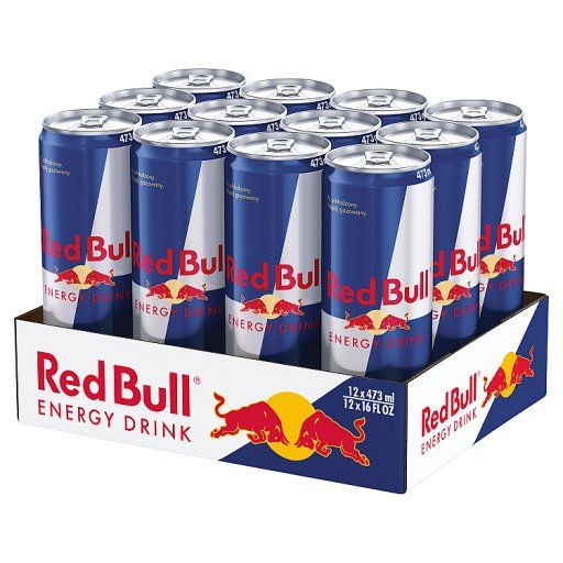 Red Bull Napój energetyczny 12 x 473 ml