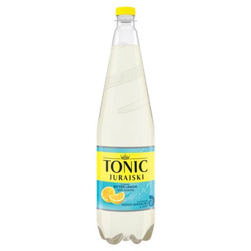 Napój gazowany tonic jurajski o smaku Bitter Lemon 1,25 l