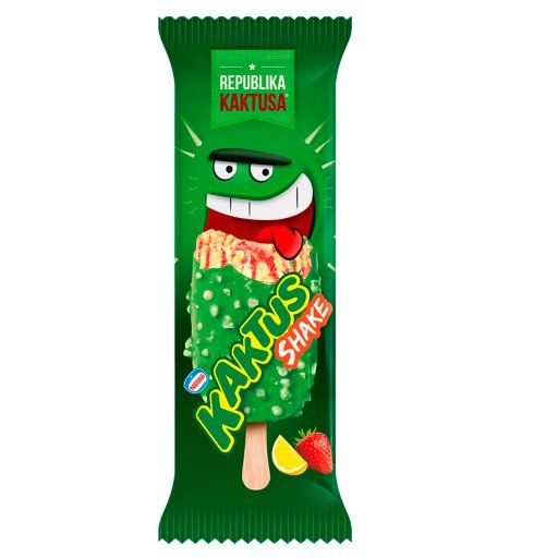 Kaktus Shake Lody cytrynowe zakręcone z sorbetem truskawkowym 90 ml