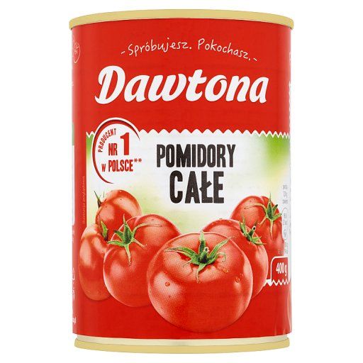 Dawtona Pomidory całe bez skórki 400 g
