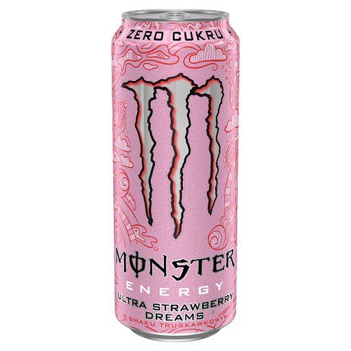 Monster Energy Ultra Strawberry Dreams Gazowany napój energetyzujący 500 ml