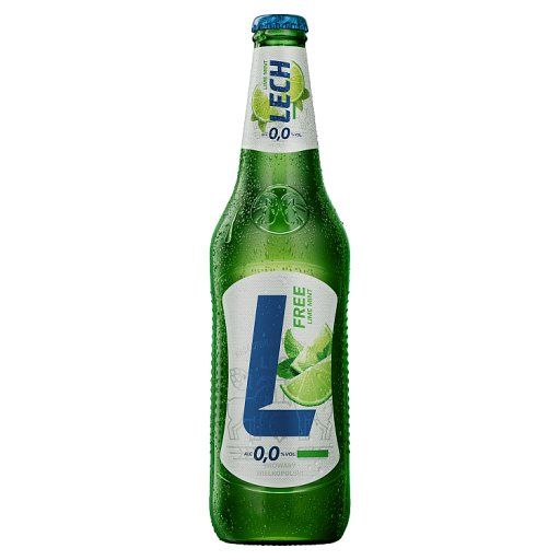 Lech Free Piwo bezalkoholowe o smaku limonki i mięty 500 ml