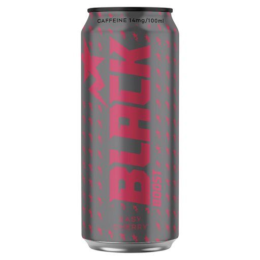 Black Boost Easy Cherry Gazowany napój 500 ml