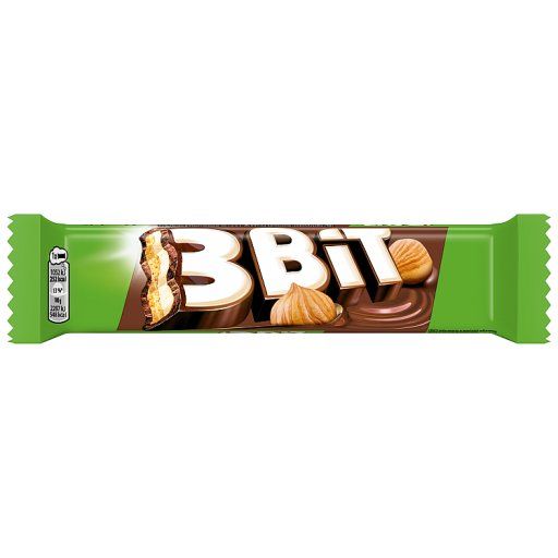 3Bit Baton w czekoladzie mlecznej z nadzieniem o smaku orzechowym i herbatnikiem 46 g