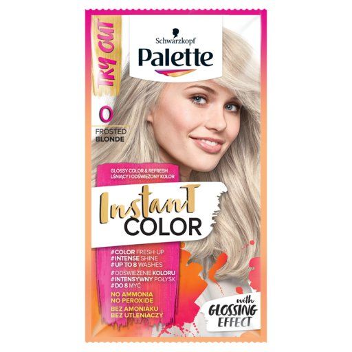 Palette Instant Color Szampon koloryzujący 0 mroźny blond 25 ml