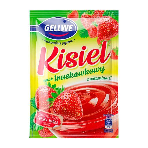 Gellwe Kisiel smak truskawkowy 38 g