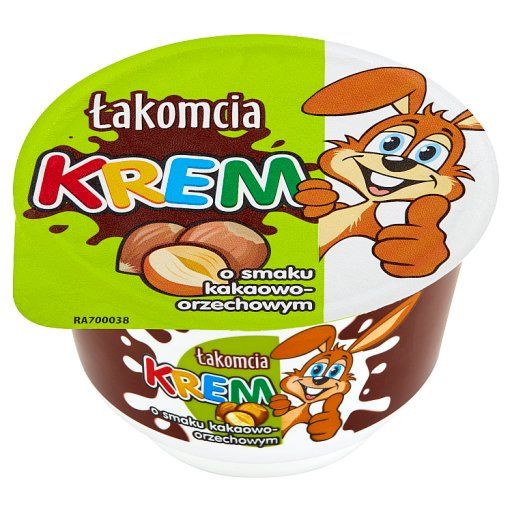 Łakomcia Krem o smaku kakaowo-orzechowym 190 g