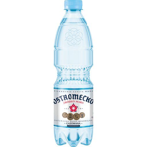 Ostromecko Naturalna woda mineralna gazowana 0,5 l