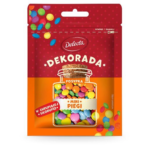 Delecta Dekorada Posypka mini piegi 35 g