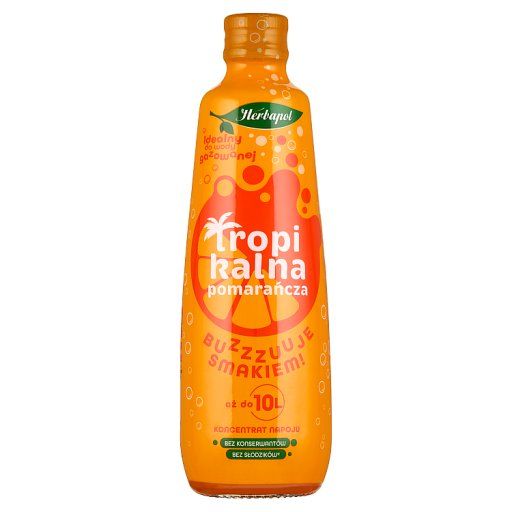 Herbapol Koncentrat napoju tropikalna pomarańcza 405 ml