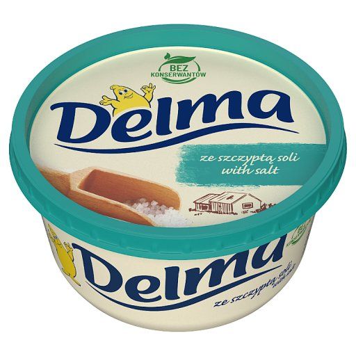 Delma Margaryna półtłosta ze szczyptą soli 450 g