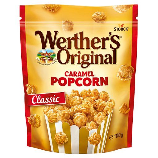 Werther's Original Popcorn z polewą śmietankowo-karmelową 100 g