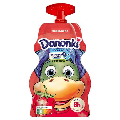 Danone Danonki Jogurt truskawka 70 g