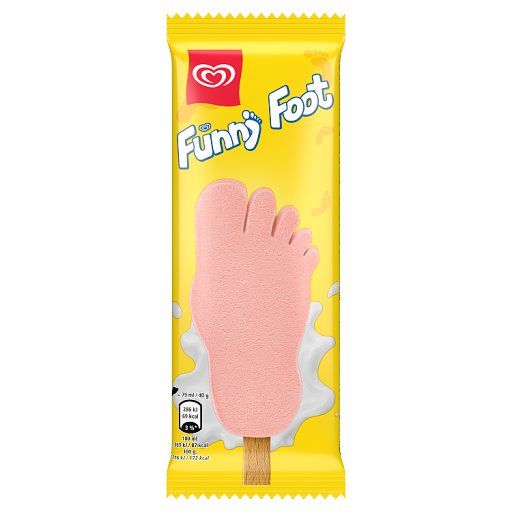 Funny Foot Lody o smaku truskawkowym 79 ml