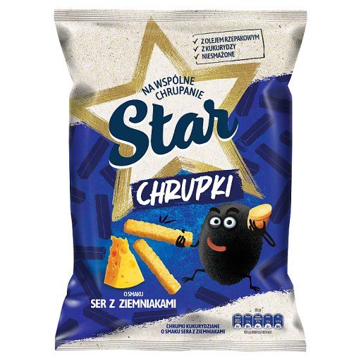 Star Chrupki o smaku ser z ziemniakami 125 g