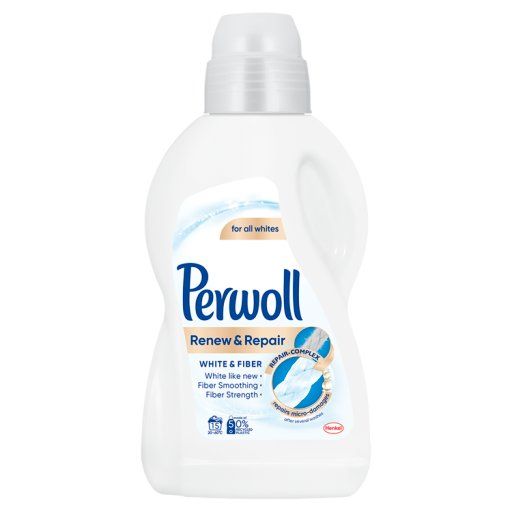 Perwoll Renew & Repair White & Fiber Płynny środek do prania 900 ml (15 prań)