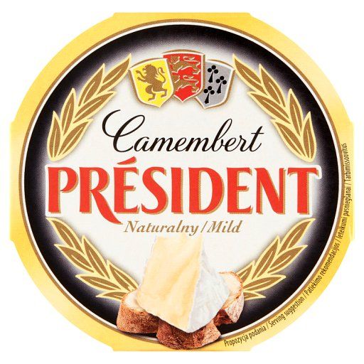 Président Ser Camembert naturalny 120 g