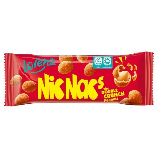 NicNacʹs Orzeszki ziemne w chrupiącej panierce 40 g