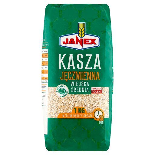 Janex Kasza jęczmienna wiejska średnia 1 kg