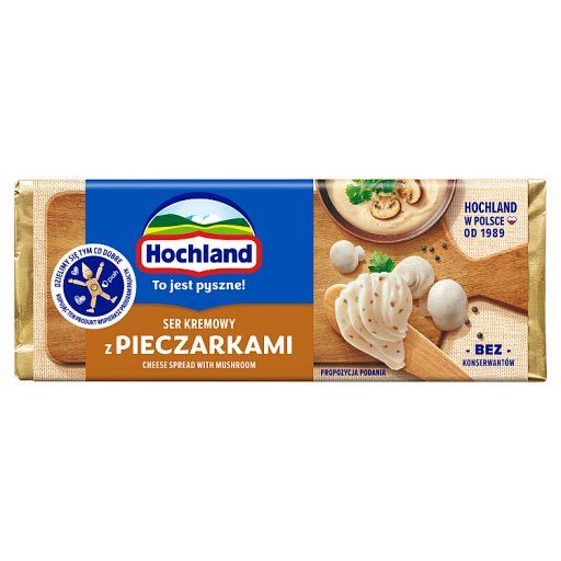 Hochland Ser kremowy z pieczarkami 90 g