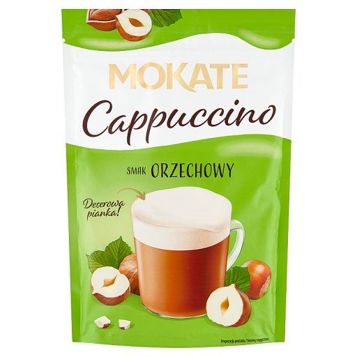 Mokate Cappuccino smak orzechowy 110 g