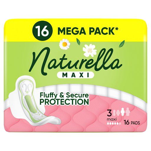 Naturella Classic Maxi rozmiar 3 Podpaski ze skrzydełkami, × 16