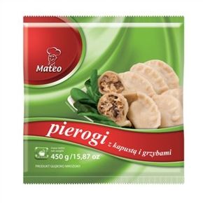 MATEO PIEROGI KAPUSTA/GRZYBY 450g