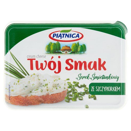 Piątnica Twój Smak Serek śmietankowy ze szczypiorkiem 135 g